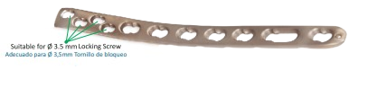 Locking Plate Metaphyseal For Distal Medial Tibia